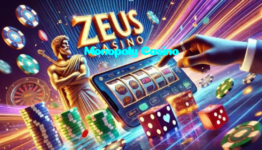 Monopoly Casino casino presented on mobile device in Pakistan with slots and live games